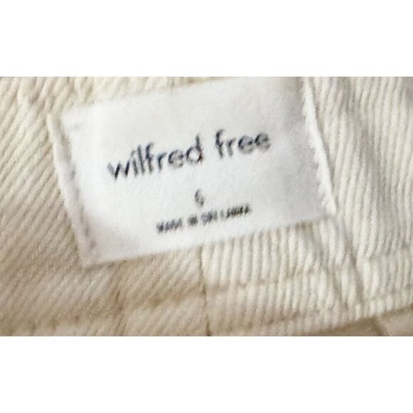 WILFRED FREE Cream Ivory Cargo Hi Rise Jeans Pants Size 6 - Picture 5 of 8